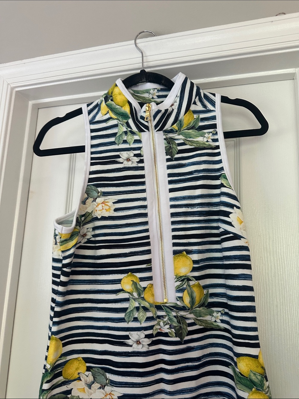 Boston proper lemon print dress - Picture 4 of 13